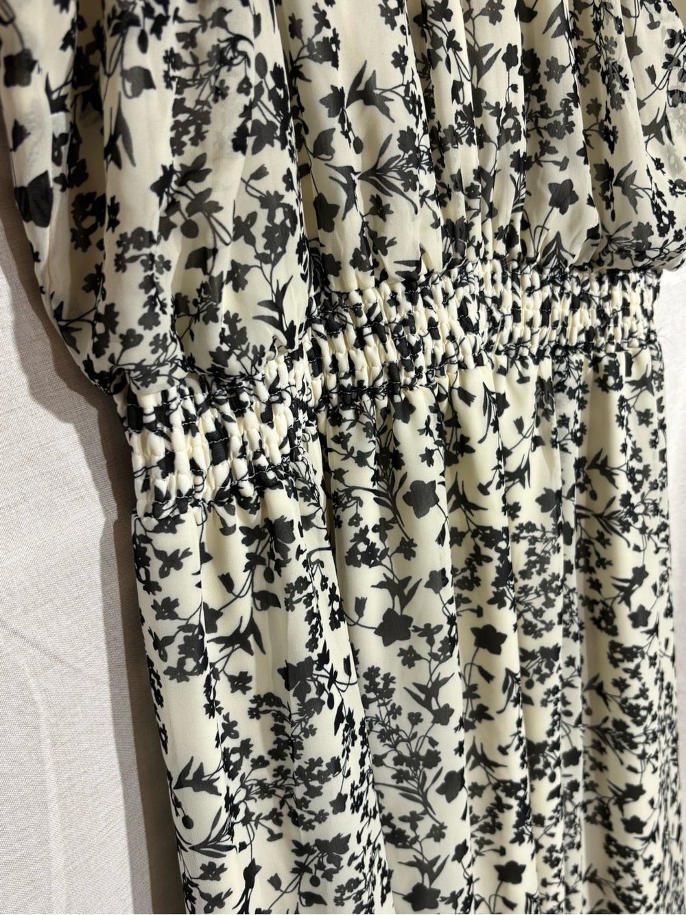 Lane Bryant Floral Halter Handkerchief Dress 18 - Picture 9 of 14